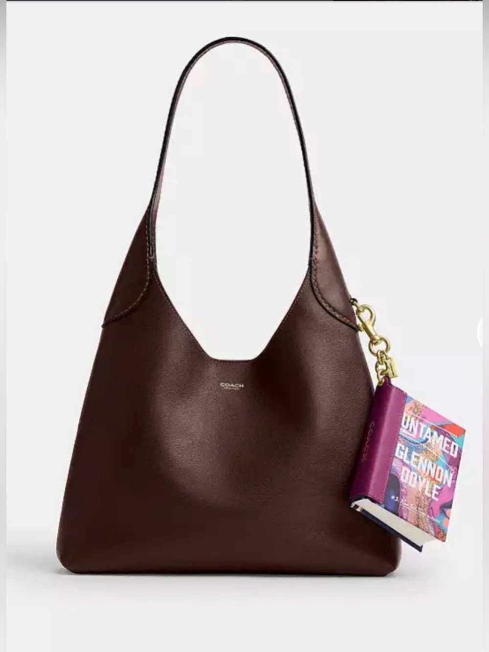 SOLD π Coach Book Bag Charm - Untamed By Glennon Doyle - Picture 4 of 7